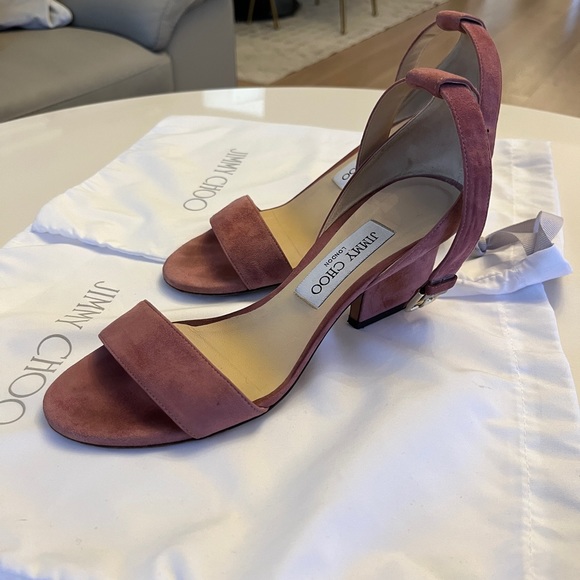 Jimmy Choo sandals 37.5 with dust bag - Picture 2 of 10